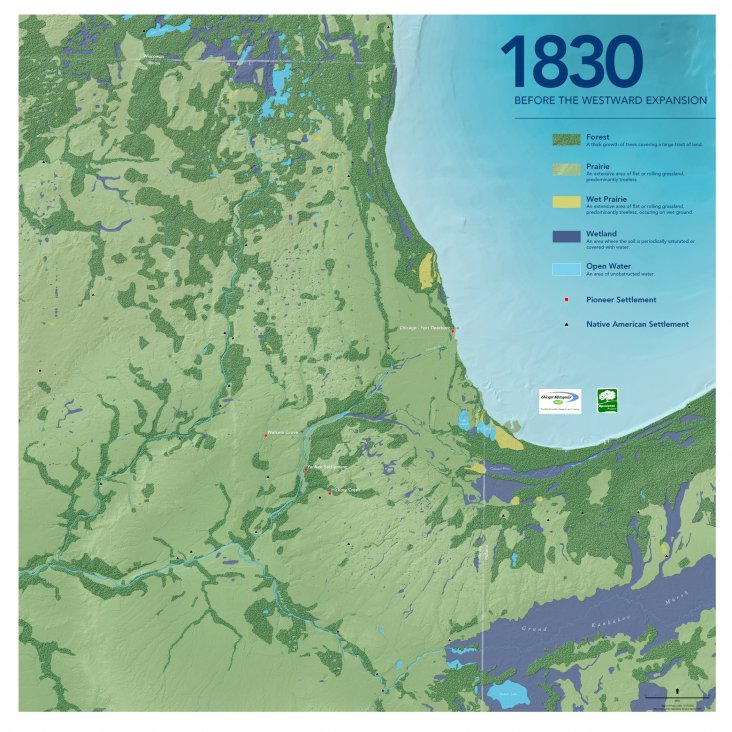 1830: Before the Westward Expansion | The Burnham Plan Centennial